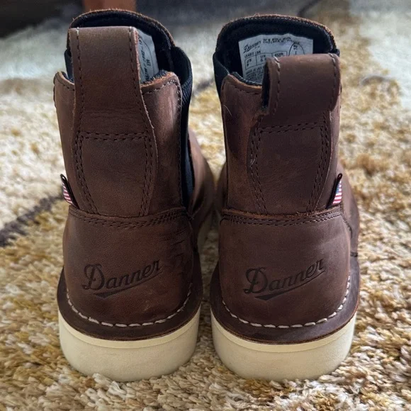Danner Brown Leather Boots - Picture 2 of 3
